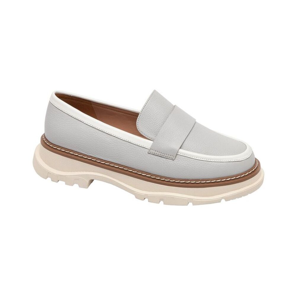 Linea Paolo Minka Leather Loafer, Grey